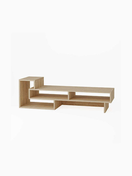 TV Stand Tetra Natural M136.7xD40xH42cm