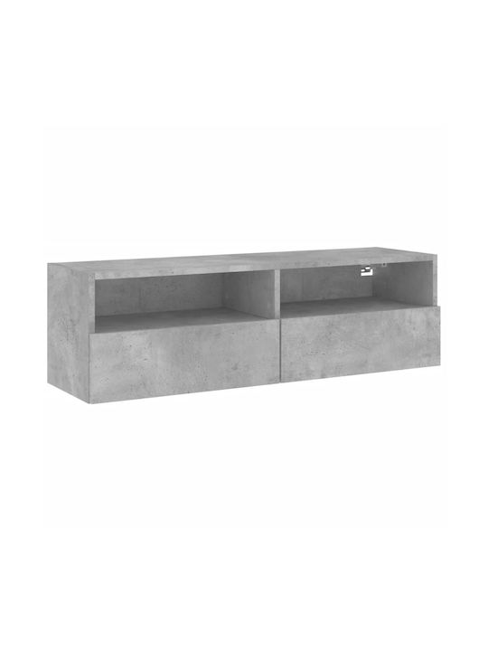 TV Stand Gray 100x30x30cm