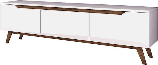 Stand TV Alb Nuc L180xA35xÎ48.6cm