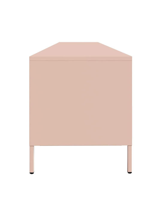 TV Stand Metal Pink L202xW39xH43.5cm