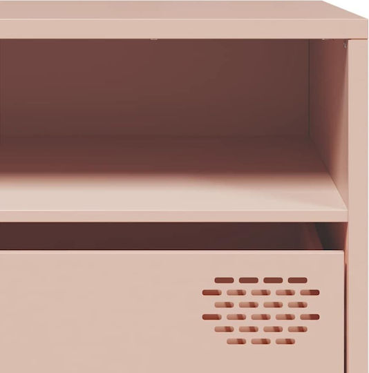 TV-Ständer Aus Metall Rosa M202xT39xH43.5cm