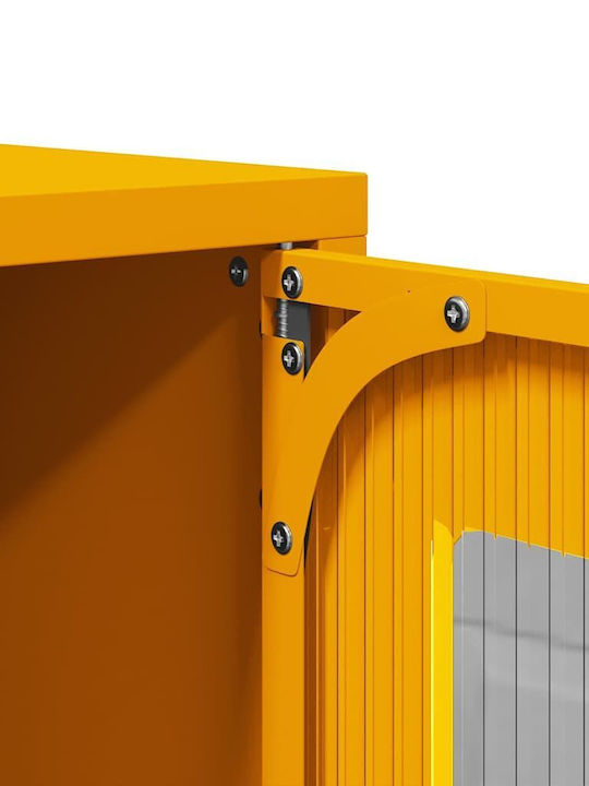 TV-Ständer Aus Metall Gelbe Senf Farbe M68xT39xH60.5cm