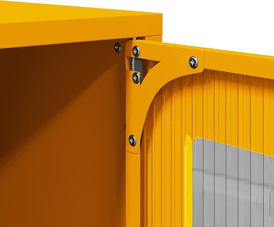 TV-Ständer Aus Metall Gelbe Senf Farbe M68xT39xH60.5cm