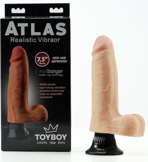 Toyboy Мини Реалистичен Вибратор 5.5см Телесен