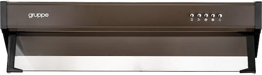 Gruppe Semplice 600 Ελεύθερος Απορροφητήρας 60cm Καφέ