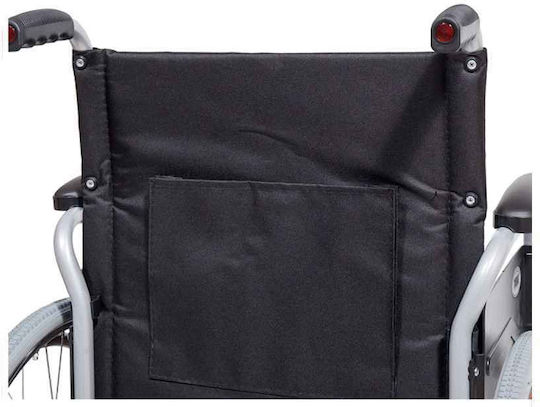 Mobiak Gemini Adapt Rollstuhl 24 Zoll Licht Typ mit Einfacher Rückenlehne 46cm 0811308 Schwarz