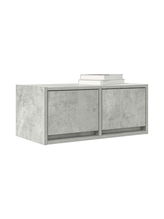Έπιπλο Τηλεόρασης Γκρι Μ60xΠ31xΥ25.5cm