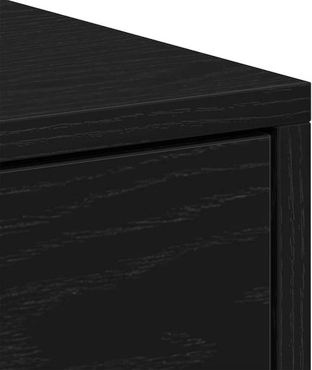 Nachttisch Black oak 40x30x40cm