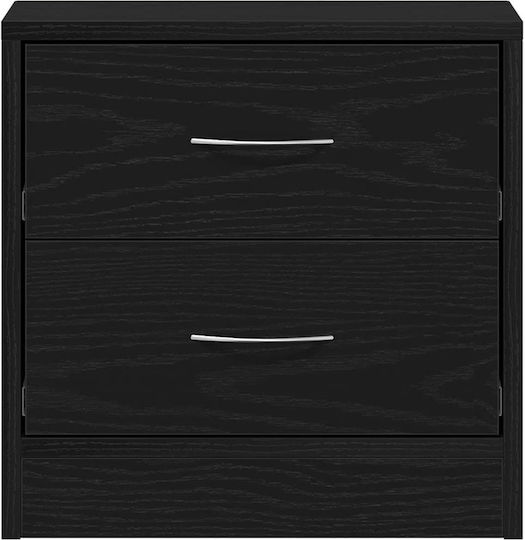 Nachttisch Black oak 40x30x40cm
