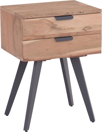 Комод Anko Метален Бежов 47x35x65см