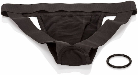 Calexotics The Ultra-soft Strap On Harness Jock Strap Harness σε Μαύρο Χρώμα