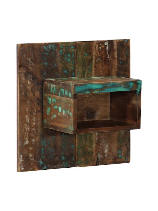 Κομοδίνο από Μασίφ Ξύλο Πολύχρωμο 50x27x50cm