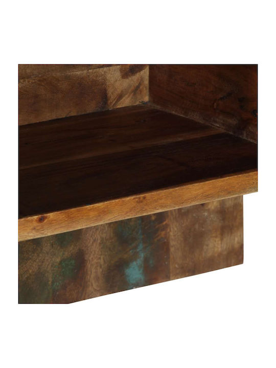 Κομοδίνο από Μασίφ Ξύλο Πολύχρωμο 50x27x50cm
