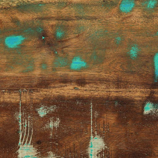 Noptieră din Lemn Masiv Multicolor 50x27x50cm