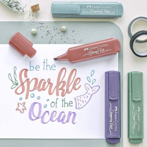 Faber-Castell Textliner Textmarker 1546 Shimmering Violet