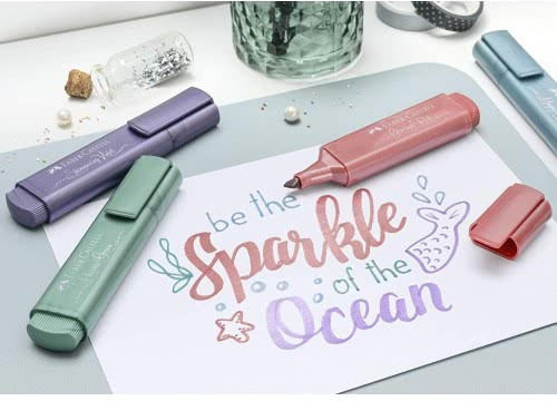 Faber-Castell Textliner Textmarker 1546 Shimmering Violet