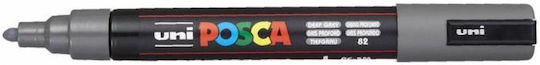 Posca Uni Permanent Marker 2.5mm DARK GREY