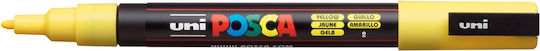 Uni-Ball PC-3M Permanent Marker 1.3mm Yellow