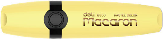 Deli Macaron Маркер за Подчертаване Жълт