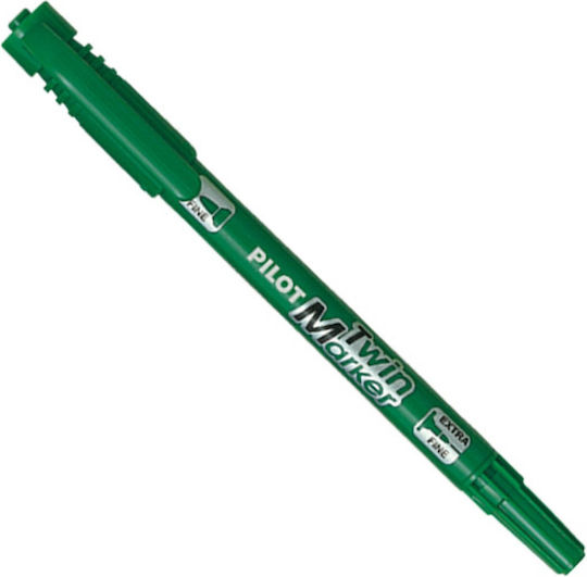 Непремахваем маркер Twin Green Pilot 4902505169632