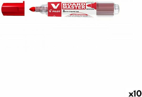Pilot V-board Medium Μαρκαδόρος Πίνακα Κόκκινος 6mm
