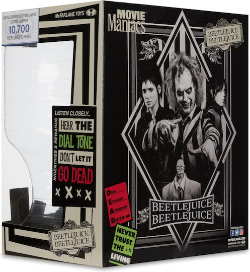 Beetlejuice Movie Maniacs Pvc Statue 17 Cm