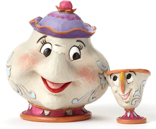 Enesco Disney Mrs Potts & Chip Beauty and the Beast Collectible Figure 10.5cm