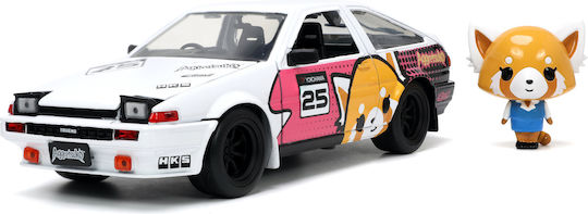 Aggretsuko Diecast Model 1/24 1986 Toyota Trueno Ae86
