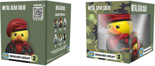 Фигура на пате за баня Metal Gear Solid Boxed Tubbz Revolver Ocelot #2 10см