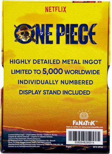 One Piece Netflix Wanted Limited Edition Ingot