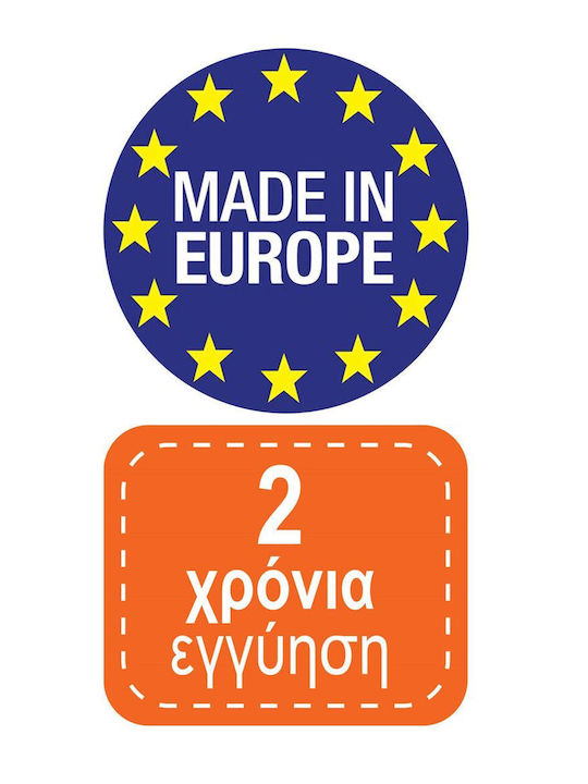 Πλαστικό Τραπέζι Εξωτερικού Χώρου Marte Λευκό 100x67x72εκ.