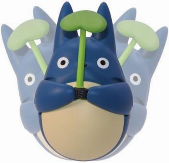 My Neighbor Totoro Round Bottomed Figurine Mid Totoro With Leaf 6 Cm
