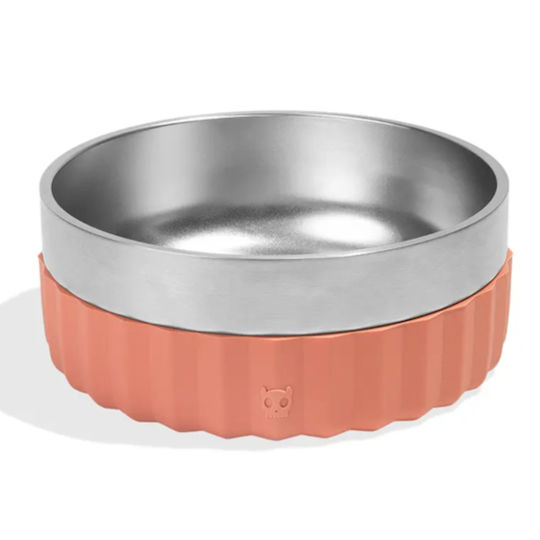 Zeedog Μπολ Σκύλου Tuff Ανοξείδωτο Ατσάλι Mayo Star Clay Large