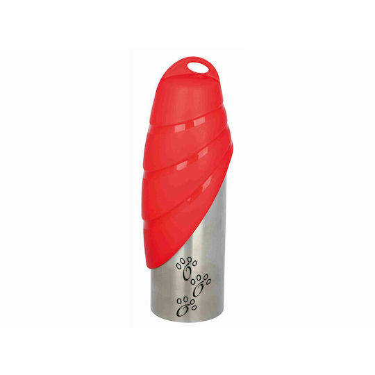 Trixie Edelstahl Flasche Wasser für Hund & Katze 750ml (Verschiedene Farben)
