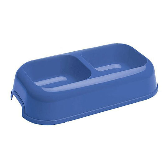 Ferplast Plastic Water Plate for Dog and Cat 2 x 700ml