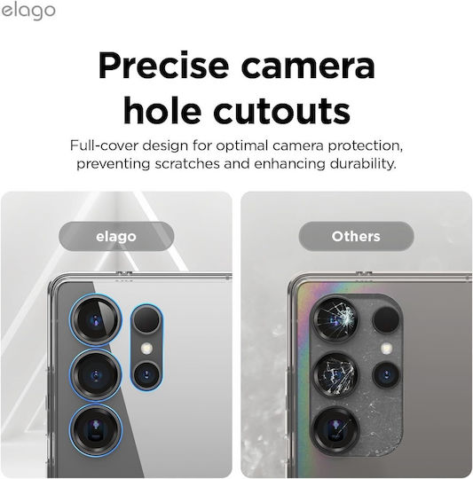 Elago Hybrid Back Cover Plastic / Silicone 1.2mm Transparent (Galaxy S25 Ultra)