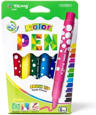 Yalong Zeichenmarker Dicke Set 6Stück