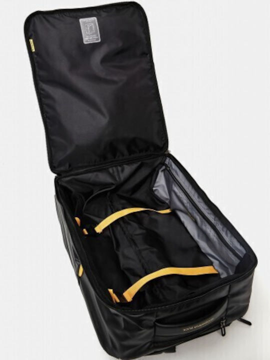 Mandarina Duck Kabinenreisekoffer Weichschalen Black mit 4 Räder Höhe 52cm P10OSV06-651