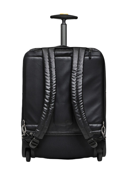 Mandarina Duck Kabinenreisekoffer Weichschalen Black mit 4 Räder Höhe 52cm P10OSV06-651