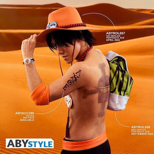 One Piece Carnival Orange Plastic Hat