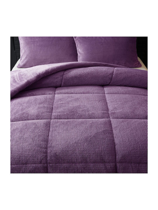 Liolios Home Duvet Cover Queen 220x240cm Cassiano Purple