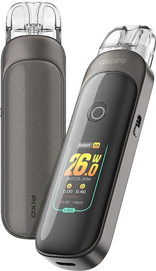 Aspire Pixo Pod Kit 2ml με Ενσωματωμένη Μπαταρία 1100mAh Gun Metal
