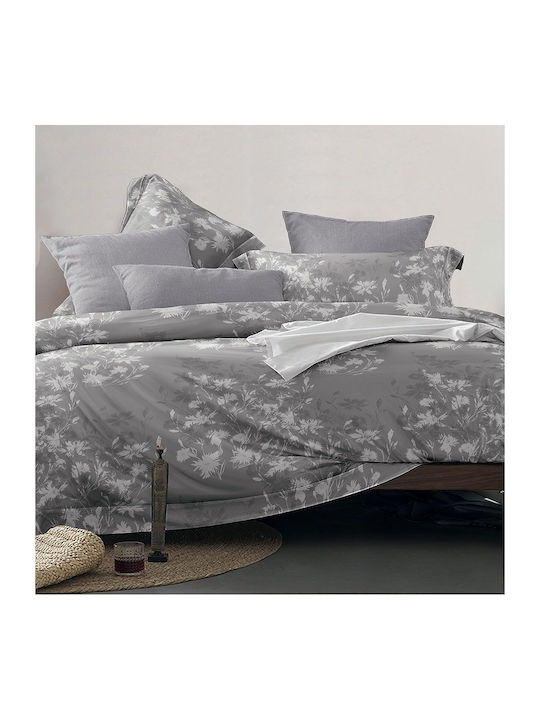 Palamaiki Duvet Queen with Microfiber Filling 230x250cm Zen110 Gray