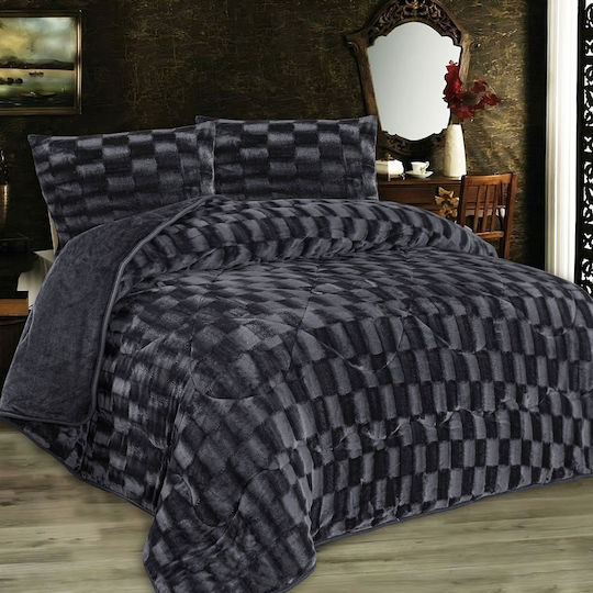 Dimcol Duvet Cover Queen 220x240cm 1940 750