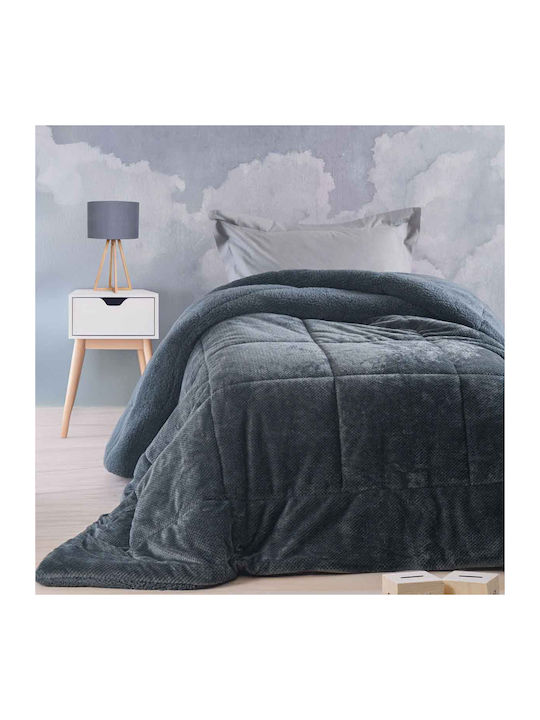 Rythmos Bettbezug Einzelbett 160x220cm Alvaro Gray 710 GSMGsm