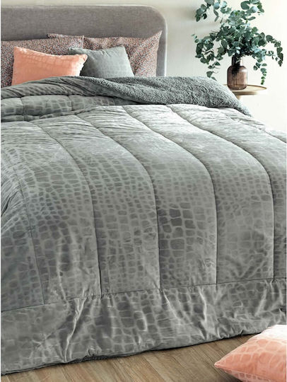 Palamaiki Duvet Cover Queen 220x240cm Flo Grey 720 GSMGsm