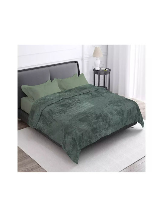 Family Enterprise Duvet Cover Queen 220x240cm Green
