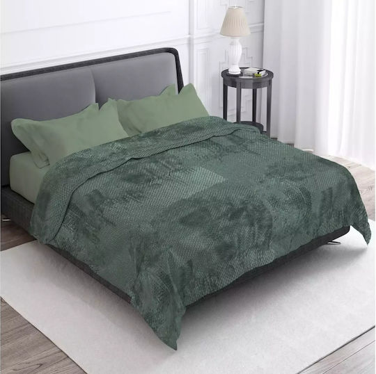 Family Enterprise Duvet Cover Queen 220x240cm Green