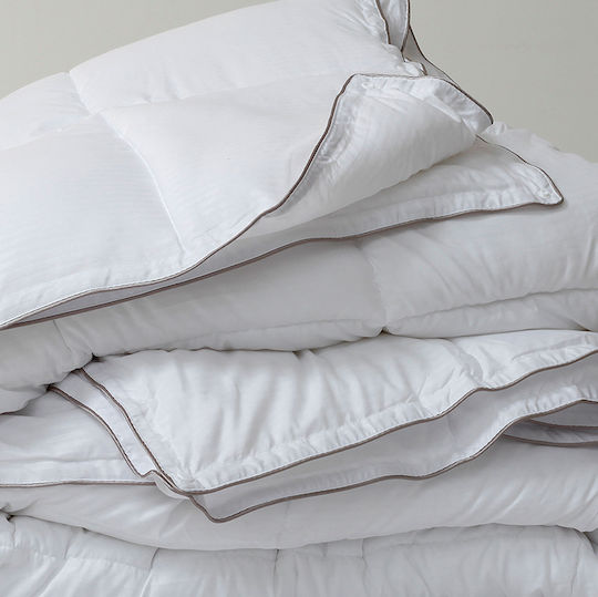 Melinen Пухено Куинсайз с Пълнеж Microfiber 240x260бр Бял 400 г/м²Gsm 4.5 togs Togs