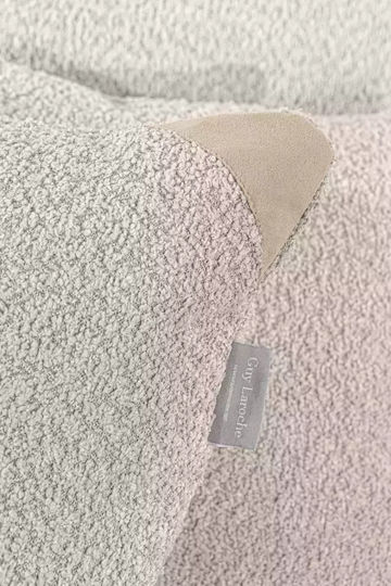 Guy Laroche Lama Ριχτάρι Τριθέσιου Καναπέ Ζακάρ 170x300εκ. Beige